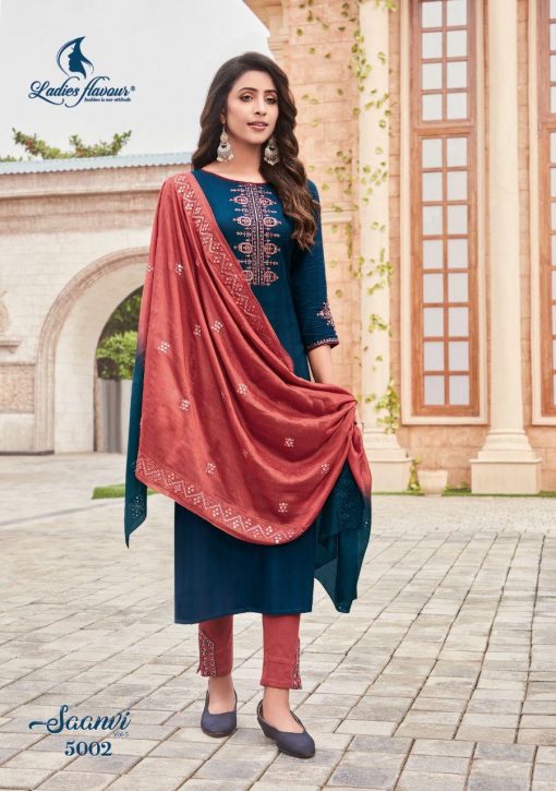 Ladies Flavour Saanvi Vol 5 Kurti with Dupatta Bottom Wholesale Catalog 6 Pcs 4 510x725 - Ladies Flavour Saanvi Vol 5 Kurti with Dupatta Bottom Wholesale Catalog 6 Pcs