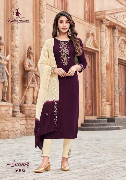 Ladies Flavour Saanvi Vol 5 Kurti with Dupatta Bottom Wholesale Catalog 6 Pcs 9 510x725 - Ladies Flavour Saanvi Vol 5 Kurti with Dupatta Bottom Wholesale Catalog 6 Pcs