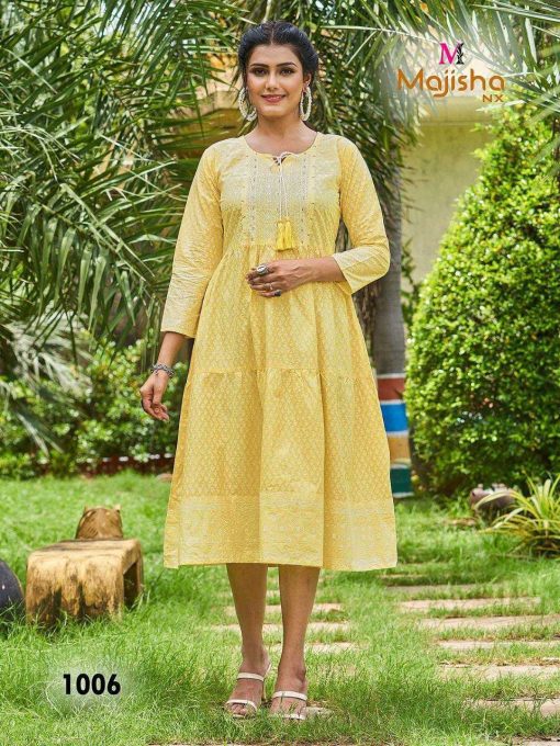 Majisha Nx Nykaa Vol 1 Kurti Wholesale Catalog 5 Pcs 11 1 510x680 - Majisha Nx Nykaa Vol 1 Kurti Wholesale Catalog 5 Pcs