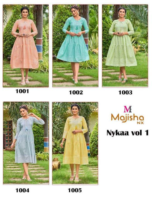 Majisha Nx Nykaa Vol 1 Kurti Wholesale Catalog 5 Pcs 13 2 510x680 - Majisha Nx Nykaa Vol 1 Kurti Wholesale Catalog 5 Pcs