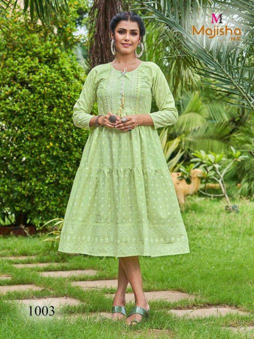 Majisha Nx Nykaa Vol 1 Kurti Wholesale Catalog 5 Pcs 2 1 510x680 - Majisha Nx Nykaa Vol 1 Kurti Wholesale Catalog 5 Pcs