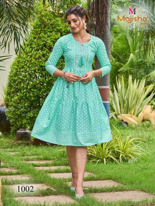 Majisha Nx Nykaa Vol 1 Kurti Wholesale Catalog 5 Pcs 7 1 510x680 - Majisha Nx Nykaa Vol 1 Kurti Wholesale Catalog 5 Pcs