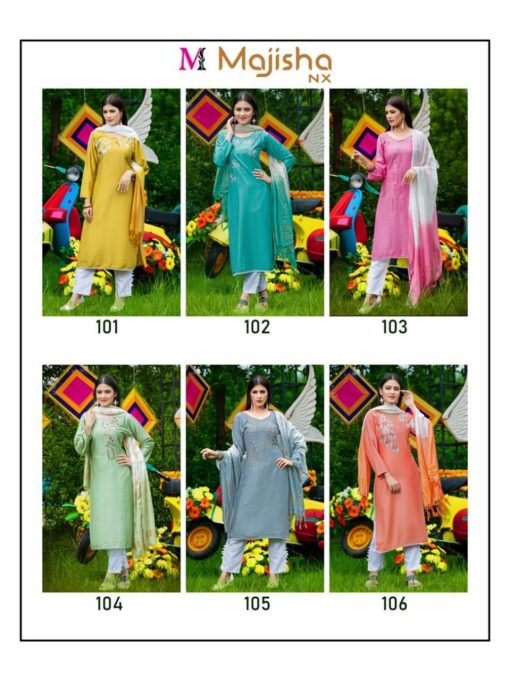 Majisha Nx Serina Vol 1 Kurti with Dupatta Wholesale Catalog 6 Pcs 13 510x681 - Majisha Nx Serina Vol 1 Kurti with Dupatta Wholesale Catalog 6 Pcs