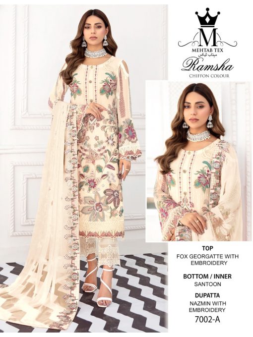 Mehtab Ramsha Chiffon Hit Colour Salwar Suit Wholesale Catalog 4 Pcs 5 510x680 - Mehtab Ramsha Chiffon Hit Colour Salwar Suit Wholesale Catalog 4 Pcs