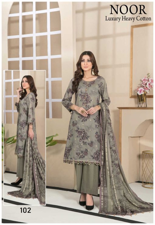 Noor Luxury Heavy Cotton by Saadia Asad Salwar Suit Wholesale Catalog 6 Pcs 3 510x742 - Noor Luxury Heavy Cotton by Saadia Asad Salwar Suit Wholesale Catalog 6 Pcs