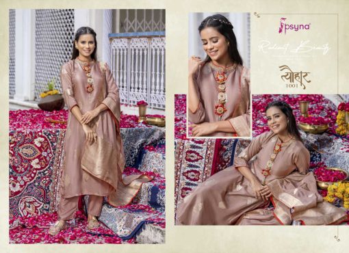 Psyna Tyohaar Kurti with Dupatta Bottom Wholesale Catalog 6 Pcs 3 510x370 - Psyna Tyohaar Kurti with Dupatta Bottom Wholesale Catalog 6 Pcs