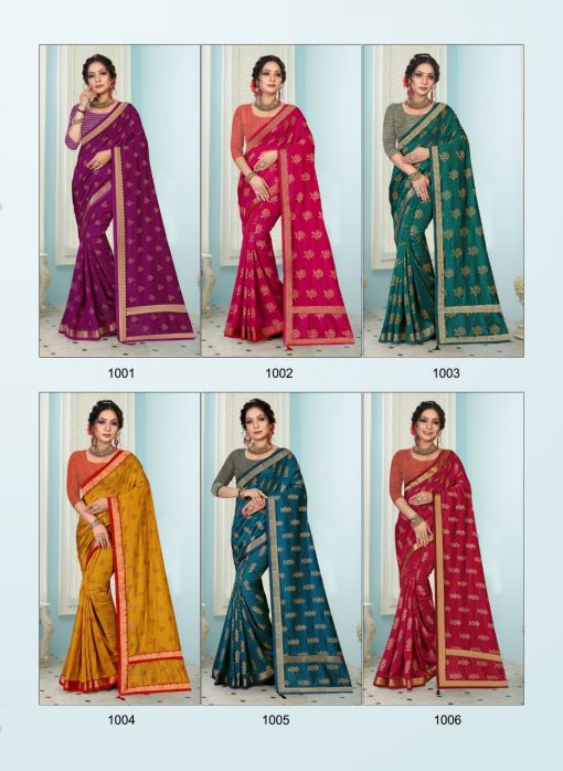 Ranjna Hashtag Saree Sari Wholesale Catalog 6 Pcs 8 510x698 - Ranjna Hashtag Saree Sari Wholesale Catalog 6 Pcs