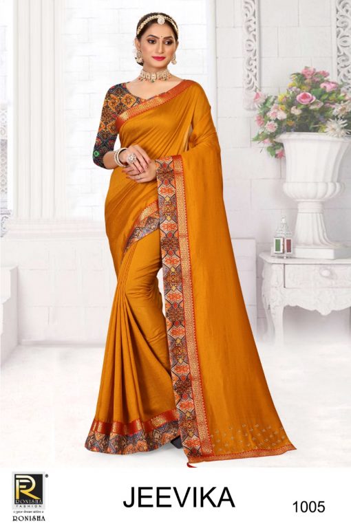 Ranjna Jeevika Saree Sari Wholesale Catalog 8 Pcs 4 510x765 - Ranjna Jeevika Saree Sari Wholesale Catalog 8 Pcs