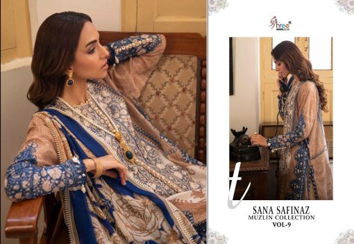 Shree Fabs Sana Safinaz Muzlin Collection Vol 8 Salwar Suit Wholesale Catalog 7 Pcs 12 510x351 - Shree Fabs Sana Safinaz Muzlin Collection Vol 9 Salwar Suit Wholesale Catalog 7 Pcs