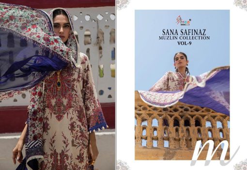 Shree Fabs Sana Safinaz Muzlin Collection Vol 8 Salwar Suit Wholesale Catalog 7 Pcs 2 510x351 - Shree Fabs Sana Safinaz Muzlin Collection Vol 9 Salwar Suit Wholesale Catalog 7 Pcs