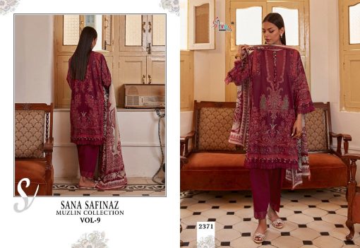 Shree Fabs Sana Safinaz Muzlin Collection Vol 8 Salwar Suit Wholesale Catalog 7 Pcs 5 510x351 - Shree Fabs Sana Safinaz Muzlin Collection Vol 9 Salwar Suit Wholesale Catalog 7 Pcs