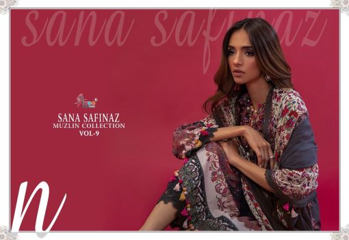 Shree Fabs Sana Safinaz Muzlin Collection Vol 8 Salwar Suit Wholesale Catalog 7 Pcs 9 510x351 - Shree Fabs Sana Safinaz Muzlin Collection Vol 9 Salwar Suit Wholesale Catalog 7 Pcs