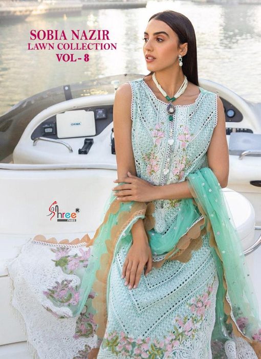 Shree Fabs Sobia Nazir Lawn Collection Vol 8 Salwar Suit Wholesale Catalog 6 Pcs 1 510x702 - Shree Fabs Sobia Nazir Lawn Collection Vol 8 Salwar Suit Wholesale Catalog 6 Pcs