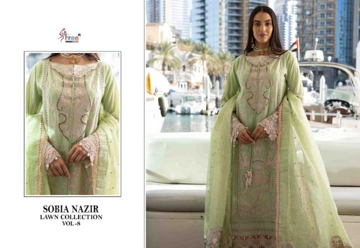 Shree Fabs Sobia Nazir Lawn Collection Vol 8 Salwar Suit Wholesale Catalog 6 Pcs 11 510x351 - Shree Fabs Sobia Nazir Lawn Collection Vol 8 Salwar Suit Wholesale Catalog 6 Pcs