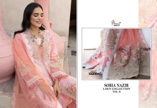 Shree Fabs Sobia Nazir Lawn Collection Vol 8 Salwar Suit Wholesale Catalog 6 Pcs 12 510x351 - Shree Fabs Sobia Nazir Lawn Collection Vol 8 Salwar Suit Wholesale Catalog 6 Pcs