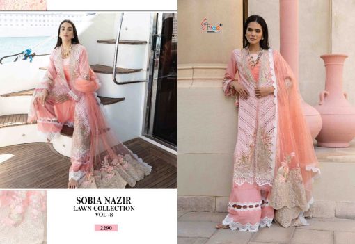 Shree Fabs Sobia Nazir Lawn Collection Vol 8 Salwar Suit Wholesale Catalog 6 Pcs 13 510x351 - Shree Fabs Sobia Nazir Lawn Collection Vol 8 Salwar Suit Wholesale Catalog 6 Pcs