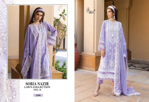 Shree Fabs Sobia Nazir Lawn Collection Vol 8 Salwar Suit Wholesale Catalog 6 Pcs 9 510x351 - Shree Fabs Sobia Nazir Lawn Collection Vol 8 Salwar Suit Wholesale Catalog 6 Pcs