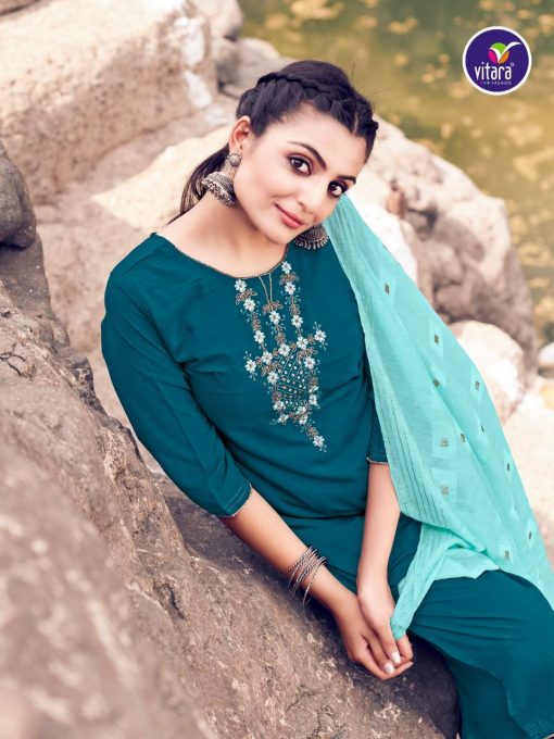 Vitara Alexa Primium Kurti with Dupatta Bottom Wholesale Catalog 4 Pcs 5 510x680 - Vitara Alexa Primium Kurti with Dupatta Bottom Wholesale Catalog 4 Pcs