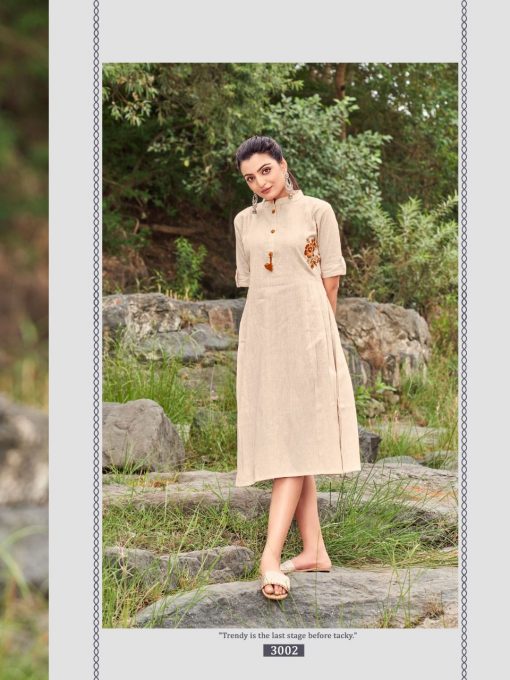 Vitara Floret Kurti Wholesale Catalog 4 Pcs 5 510x680 - Vitara Floret Kurti Wholesale Catalog 4 Pcs