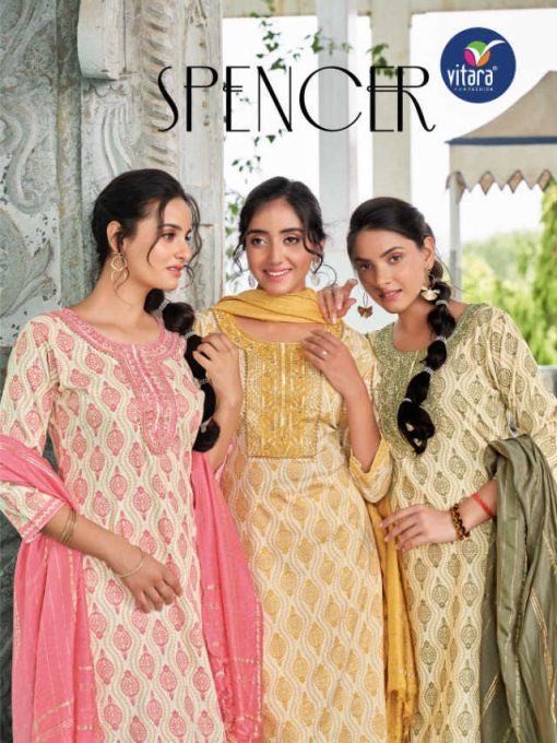 Vitara Spencer Kurti with Dupatta Bottom Wholesale Catalog 4 Pcs 1 510x680 - Vitara Spencer Kurti with Dupatta Bottom Wholesale Catalog 4 Pcs