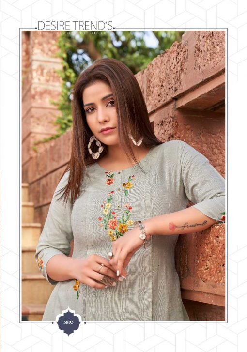 Yami Edge Kurti Wholesale Catalog 9 Pcs 11 510x727 - Yami Edge Kurti Wholesale Catalog 9 Pcs