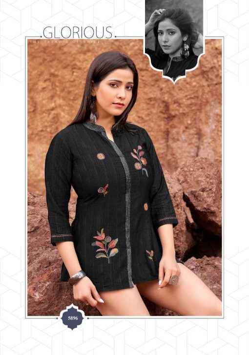 Yami Edge Kurti Wholesale Catalog 9 Pcs 4 510x727 - Yami Edge Kurti Wholesale Catalog 9 Pcs