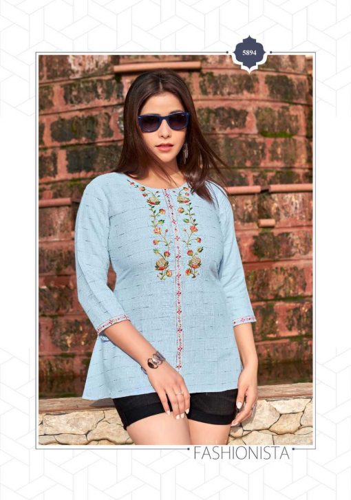 Yami Edge Kurti Wholesale Catalog 9 Pcs 9 510x727 - Yami Edge Kurti Wholesale Catalog 9 Pcs