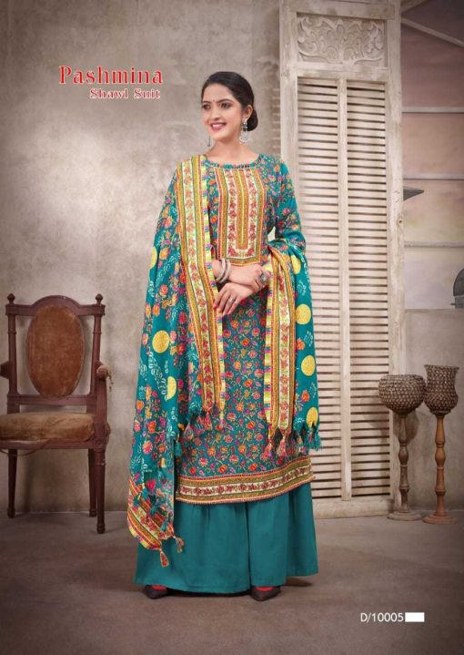 Aaishwarya Pashmina Shawl Suit Vol 10 Salwar Suit Catalog 10 Pcs 9 1 510x719 - Aaishwarya Pashmina Shawl Suit Vol 10 Salwar Suit Catalog 10 Pcs