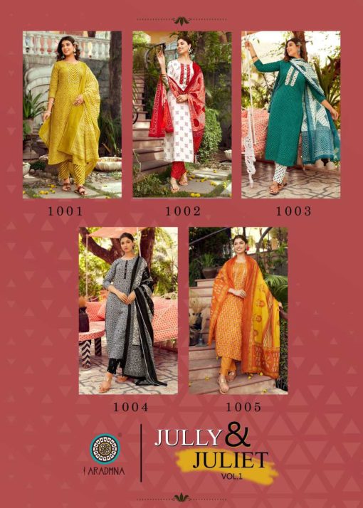 Aradhna Jully and Juliet Vol 1 Kurti with Dupatta Bottom Wholesale Catalog 9 Pcs 18 510x714 - Aradhna Jully and Juliet Vol 1 Kurti with Dupatta Bottom Wholesale Catalog 9 Pcs