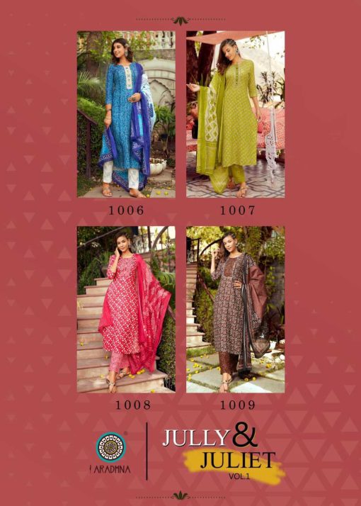 Aradhna Jully and Juliet Vol 1 Kurti with Dupatta Bottom Wholesale Catalog 9 Pcs 19 510x714 - Aradhna Jully and Juliet Vol 1 Kurti with Dupatta Bottom Wholesale Catalog 9 Pcs