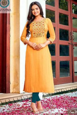 Aradhna Fashion Bazaar Vol 2 Cotton Kurti Catalog 4 Pcs 