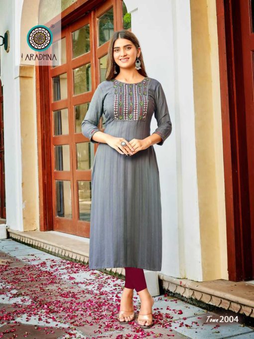 Aradhna Talk of The Town Vol 2 Viscose Kurti Catalog 6 Pcs 4 510x680 - Aradhna Talk of The Town Vol 2 Viscose Kurti Catalog 6 Pcs