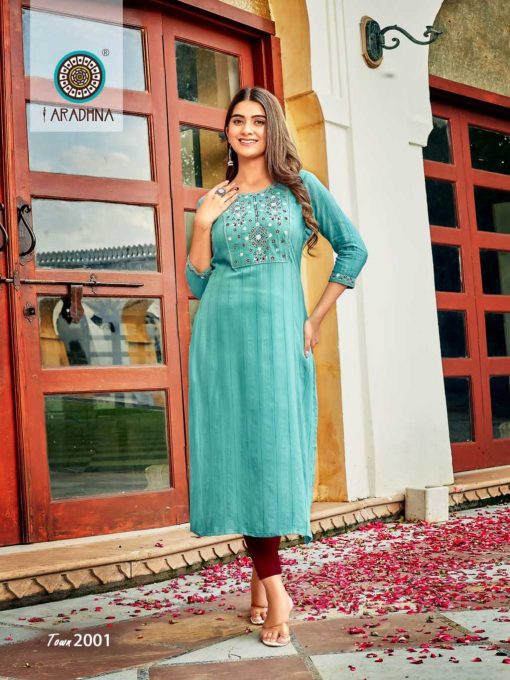 Aradhna Talk of The Town Vol 2 Viscose Kurti Catalog 6 Pcs 5 510x680 - Aradhna Talk of The Town Vol 2 Viscose Kurti Catalog 6 Pcs