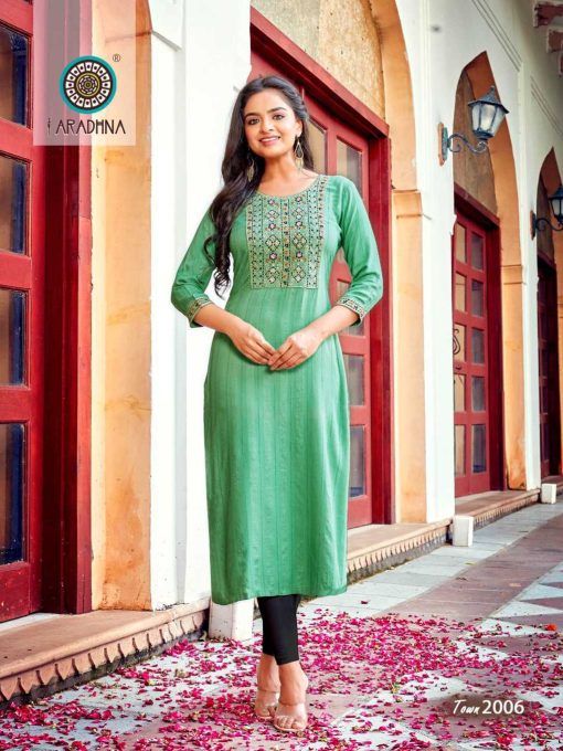 Aradhna Talk of The Town Vol 2 Viscose Kurti Catalog 6 Pcs 7 510x680 - Aradhna Talk of The Town Vol 2 Viscose Kurti Catalog 6 Pcs