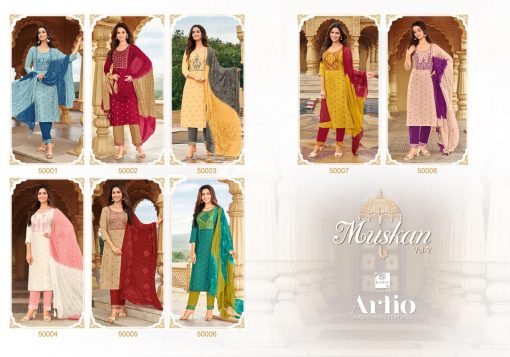 Artio Muskan Vol 2 by Kapil Trendz Readymade Salwar Suit Wholesale Catalog 8 Pcs 10 510x357 - Artio Muskan Vol 2 by Kapil Trendz Readymade Salwar Suit Wholesale Catalog 8 Pcs