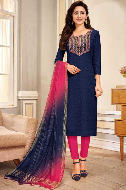Rayon salwar suit sales