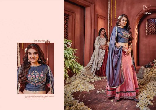 Benbaa Shringaar by Kiana Lehenga Choli Muslin Catalog 6 Pcs 20 510x362 - Benbaa Shringaar by Kiana Lehenga Choli Muslin Catalog 6 Pcs