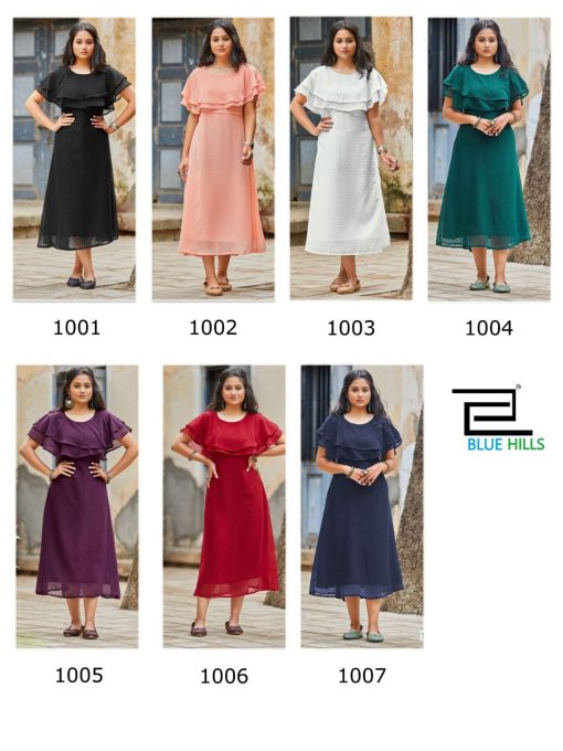 Blue Hills Charming Kurti Wholesale Catalog 7 Pcs 11 510x680 - Blue Hills Charming Kurti Wholesale Catalog 7 Pcs