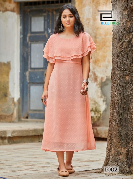 Blue Hills Charming Kurti Wholesale Catalog 7 Pcs 4 510x680 - Blue Hills Charming Kurti Wholesale Catalog 7 Pcs