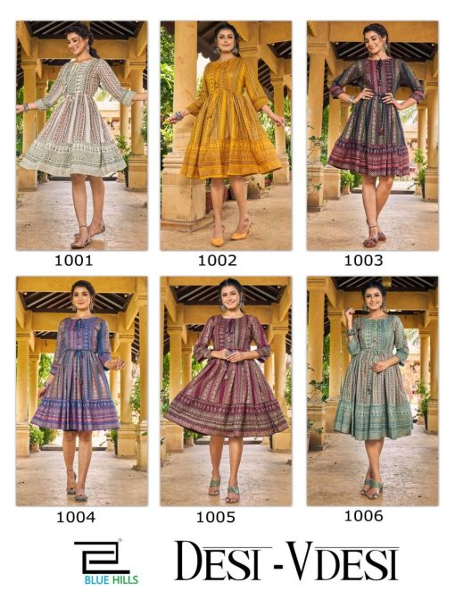 Blue Hills Desi Vdesi Kurti Wholesale Catalog 6 Pcs 9 510x680 - Blue Hills Desi Vdesi Kurti Wholesale Catalog 6 Pcs