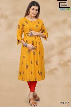 Blue Hills Good News Vol 20 Feeding Kurti Wholesale Catalog 4 Pcs