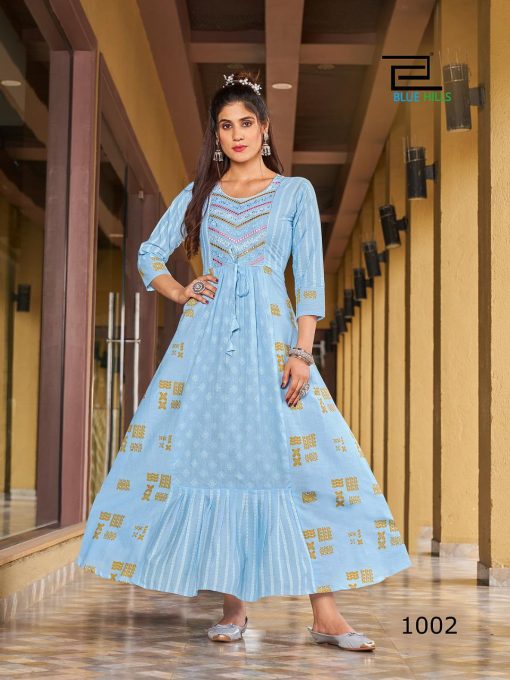 Blue Hills Sizzling Kurti Wholesale Catalog 8 Pcs 10 510x680 - Blue Hills Sizzling Kurti Wholesale Catalog 8 Pcs