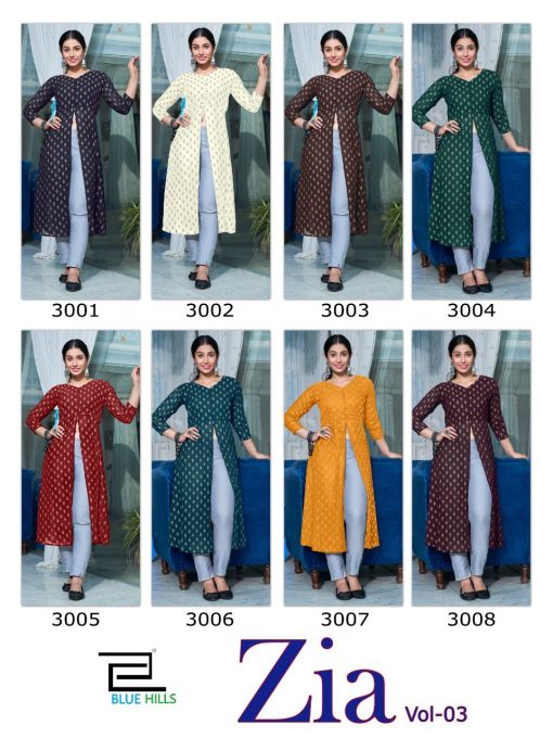 Blue Hills Zia Vol 3 Kurti Wholesale Catalog 8 Pcs 11 510x680 - Blue Hills Zia Vol 3 Kurti Wholesale Catalog 8 Pcs