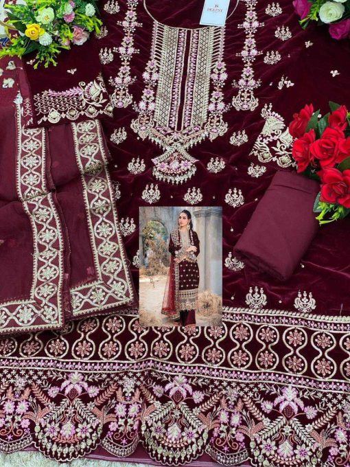 Deepsy Adan Libas 22 Velvet Salwar Suit Wholesale Catalog 6 Pcs 13 510x680 - Deepsy Adan Libas 22 Velvet Salwar Suit Wholesale Catalog 6 Pcs