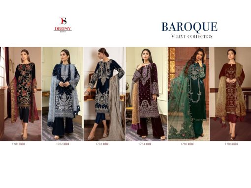 Deepsy Baroque Velvet Collection Salwar Suit Wholesale Catalog 6 Pcs 10 510x383 - Deepsy Baroque Velvet Collection Salwar Suit Wholesale Catalog 6 Pcs