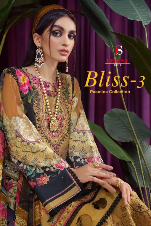 Deepsy Bliss Lawn 22 Vol 3 Pashmina Collection Salwar Suit Catalog 8 Pcs 1 510x765 - Deepsy Bliss Lawn 22 Vol 3 Pashmina Collection Salwar Suit Catalog 8 Pcs