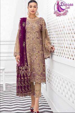 Dinsaa Ds 107 Salwar Suit Wholesale Catalog 3 Pcs