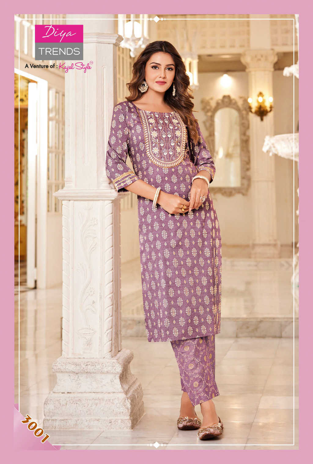 Diya Trends Biba's Vol 8 by Kajal Style Kurti with Palazzo Pant Wholesale  Catalog 14 Pcs - Suratfabric.com