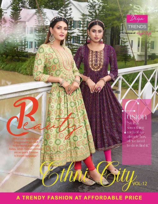 Diya Trends Ethnicity Vol 12 by Kajal Style Kurti Wholesale Catalog 10 Pcs 1 510x655 - Diya Trends Ethnicity Vol 12 by Kajal Style Kurti Wholesale Catalog 10 Pcs