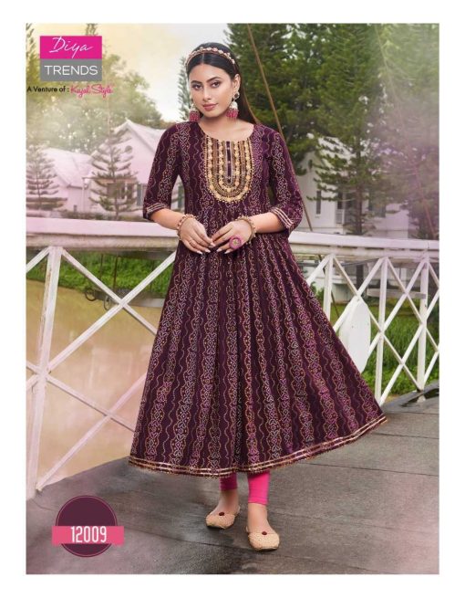 Diya Trends Ethnicity Vol 12 by Kajal Style Kurti Wholesale Catalog 10 Pcs 10 510x655 - Diya Trends Ethnicity Vol 12 by Kajal Style Kurti Wholesale Catalog 10 Pcs